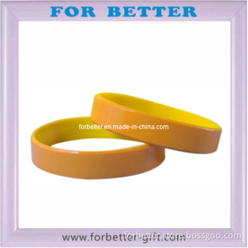 Oil Painted Silicone Wristbands